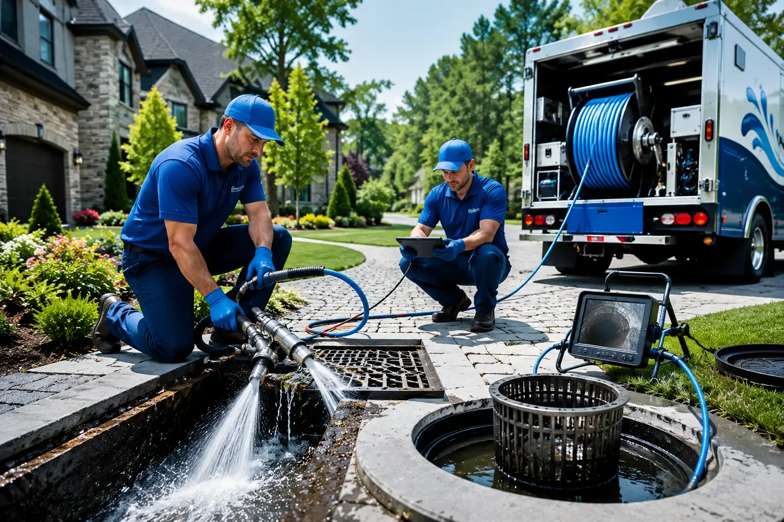 Local outdoor drain cleaning professionals in Franklin, GA
